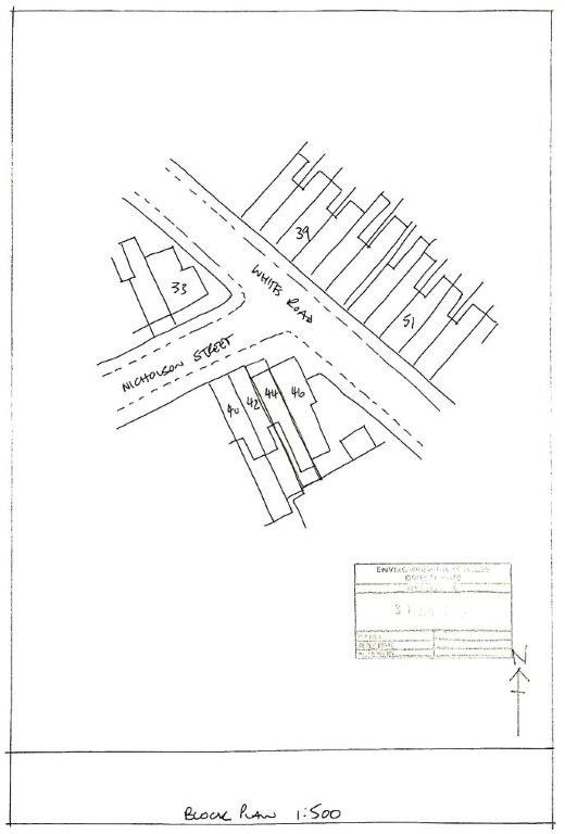A Block Plan rejected by Council for planning purposes